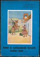1948 Amit a szekszárdi borról tudni kell... képekkel illusztrált reklámfüzet, 16p
