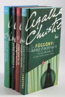 Agatha Christie 4 regénye: Zátonyok közt.; A szárnyak szava.; Az álmok háza.; Függöny: Poirot utolsó...