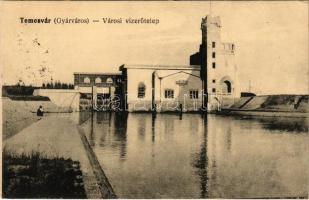 1916 Temesvár, Timisoara; Gyárváros, Városi vízerőtelep, vízerőmű / hydroelectric power plant (EK)