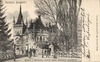 Kassa Széchenyi park and the Jakab palace