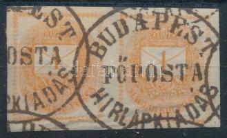 "BUDAPEST / FŐPOSTA / HÍRLAPKIADÁS"