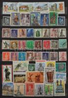 Szobrok, reliefek az antikvitásból és a modern időkből, motívum tétel több mint 500 klf bélyeggel, 1...