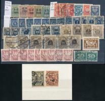 Lengyelország - Kelet-Szilézia 1920-1950 Hivatalos és portó bélyegek, összesen 51 db + 1915 varsói helyi kiadás 2 db "K.O.m.W. / POCZTA MIEJSKA" bélyegzésű bélyeg