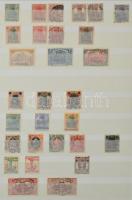 Deutsches Reich több száz bélyeg, 30 lapos A4-es berakóban