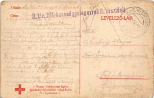 1917 IV. Károly király, Zita királyné és Ottó koronaherceg. A Magyar Vöröskereszt Egylet szeretetado...