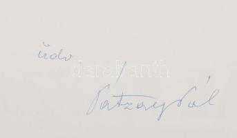 Pátzay Pál (1896-1979) szobrászművész 3 kiállítási katalógusa, közte 1 DEDIKÁLT:
Pátzay Pál szobrás...