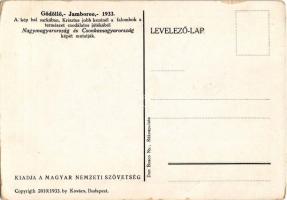 1933 Gödöllő, Feltámadunk! A kép bal sarkában, Krisztus jobb kezénél a falombok a természet csodálat...