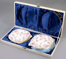 Givenchy Paris 5 darabos tálka készlet, jelzett, kis kopással, díszdobozban, d: 15 cm