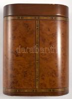 Szivartartó fa doboz. 16 cm