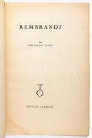 Csebi Pogány István: Rembrandt. Bp.,[1940.],Officina, 63+5 p.+ 32 t. Átkötött papírkötés.
