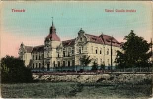 Temesvár, Timisoara; Városi Gizella árvaház. Gerő Manó kiadása / Städt. Gisela Waisenhaus / orphanage (EK)