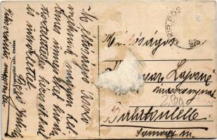 Pilisszántó, Báró Orosdy kastély. Fogyasztási szövetkezet kiadása (ragasztónyom / glue marks)