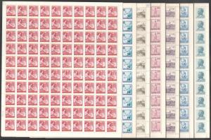 Jugoszlávia 80 db ív (7 klf)