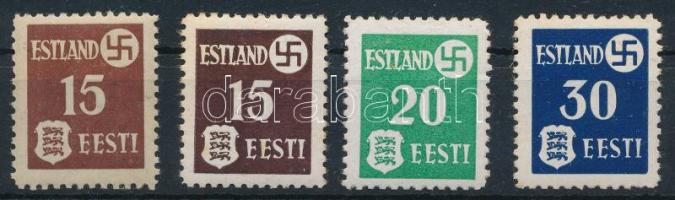Észtország / Estonia 1941 Mi 1-3