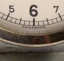 cca 1960 Svájci fotólabor óra, jó állapotban, m: 7 cm