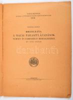 Geréb László: Bibliográfia a hazai parasztlázadások verses és elbeszélő irodalmához


H-.n. 1949....