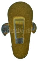 DN (~1935) Zománcozott bronz cserkész gomblyuk jelvény (13x16mm) T:AU,XF