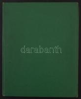 12 fekete lapos nagyalakú berakó, zöld borítóval, benne magyar tétel az 1910-1958 közötti időszakból, benne többletpéldányok is