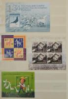 2015 Teljes évfolyam kiadásai, benne speciális blokkok, kisívek is (Névérték: 21.200), 8 lapos A4-es...