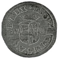 1703K-B Duarius "I. Lipót" (0,52g) T:XF, kis anyagtöbblet, tisztított /
Hungary 1703K-B D...