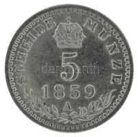 Ausztria 1859A 5kr billon "Ferenc József" Bécs (1,34g) T:AU /
Austria 1859A 5 Kreuzer bil...