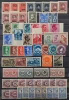 Európai országok bélyegei, főleg spanyol, görög, belga, oszták bélyegek 15 lapos, A/4-es berakóban