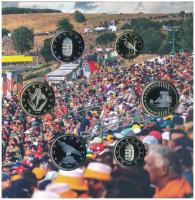 2025. 5Ft-200Ft (6xklf) "Hungaroring" forgalmi sor + "40 - FORMULA 1 HUNGARIAN GRAND ...