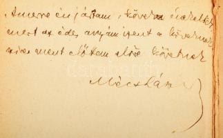 Mécs László válogatott költeményei. Összeállította: Just Béla. Mécs László által DEDIKÁLT! Bp., 1934...