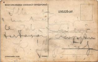 Magyarkanizsa, Ókanizsa, Ó-Kanizsa, Stara Kanjiza; Csodakút artézi fürdő, fürdő épület. Posner / spa...