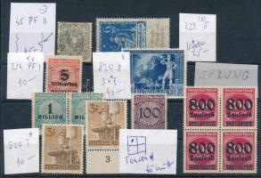 Deutsches Reich összeállítás stecklapon