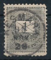 1889 1kr a sarkokban hiányos, szétnyílt gyöngy (sor is)