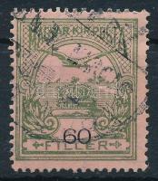 1913 Turul 60f erősen elcsúszott értékszámmal