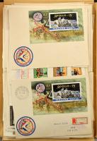 1972 Kb. 120 db javarészt címezetlen FDC