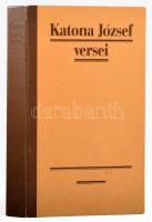 Katona József versei. A szöveget gondozta és az utószót írta: Orosz László. A jegyzetek Orosz László és Sütő József munkája. Bp., 1991, Szépirodalmi, 85+1 p.+ 33 sztl. lev. Két kötet, az egyik facsimile, a másik tanulmány kötet. Kiadói kartonált papírkötések, kiadói kartontokban.