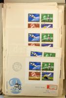 1971 Kb. 100 db javarészt címezetlen FDC