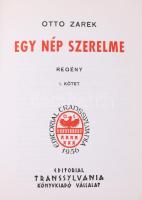 Zarek, Otto: Egy nép szerelme. I-II. köt. Regény. [Kossuth Lajos életregénye.] Ford.: Sebestyén Káro...