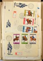 1978 Kb. 100 db javarészt címezetlen FDC