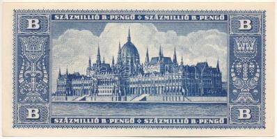 1946. 100.000.000BP T:XF / Hungary 1946. 100.000.000 B.-Pengő C:XF
Krause P#136, Adamo P39