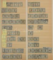 1903-1985 Portó és hivatalos bélyegek sok jó értékkel, összesen kb. 2.000 db, berakólapokon