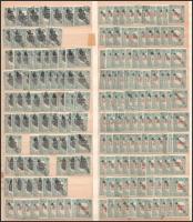 1903-1985 Portó és hivatalos bélyegek sok jó értékkel, összesen kb. 2.000 db, berakólapokon