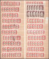 1903-1985 Portó és hivatalos bélyegek sok jó értékkel, összesen kb. 2.000 db, berakólapokon
