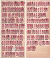 1903-1985 Portó és hivatalos bélyegek sok jó értékkel, összesen kb. 2.000 db, berakólapokon