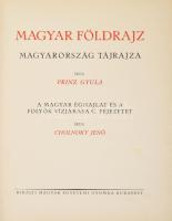 Prinz Gyula: Magyar földrajz. Magyarország tájrajza. A magyar éghajlat és a folyók vízjárása c. feje...