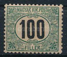 1905 Zöldportó 100f 11 3/4 : 12 fogazással (12.000)