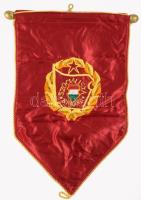 Szocialista Brigád zászló, 39x26 cm