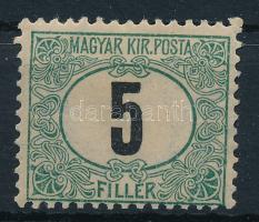 1903 Zöldportó 5f 11 3/4 : 12 fogazással (18.000)