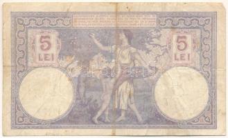 Románia 1920. 5L "V.1992 0339" T:VG / 
Romania 1920. 5 Lei "V.1992 0339" C:VG
...