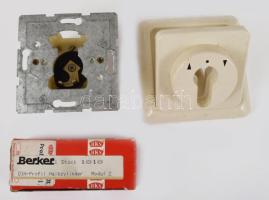 Berker 3 állasú kulcsos kapcsoló