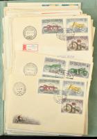 1985 Kb. 100 db javarészt címezetlen FDC