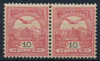 1904 Turul 10f pár luxus POSTATISZTA minőségben! Rendkívül ritkák a hibátlan összefüggések! RR!